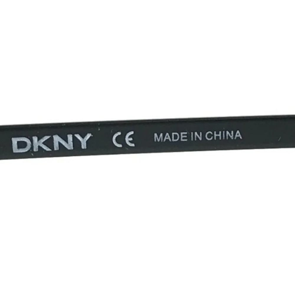 DKNY DY4507 3001 Eyeglasses Frames Black Rectangular Horn Rim 50-17-135 - Picture 6 of 7